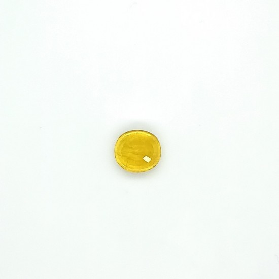 Yellow Sapphire (Pukhraj) 6.77 Ct Best Quality Yellow Sapphire (Pukhraj) 6.77 Ct Best Quality